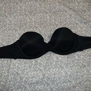 Maidenform strapless bra push up bra black size 34A￼